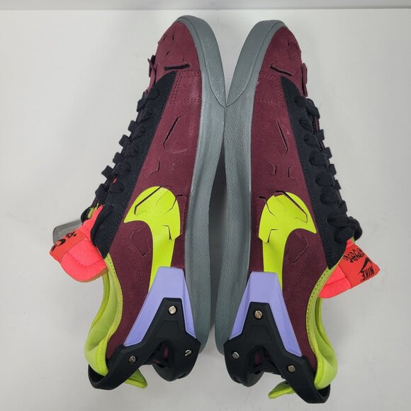 Nike Blazer Low Acronym Men\'s Night Maroon Sneakers DN2067-600 US Size 9.5 NWOB main image 9